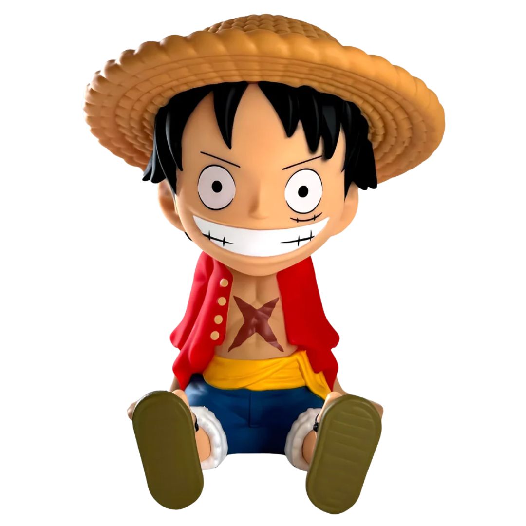 Monkey D Luffy Piggy Bank Statue By Plastoy