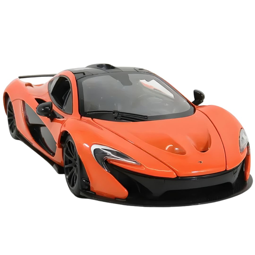 Orange McLaren P1 1:24 Scale Die-Cast Car By Rastar -Rastar - India - www.superherotoystore.com