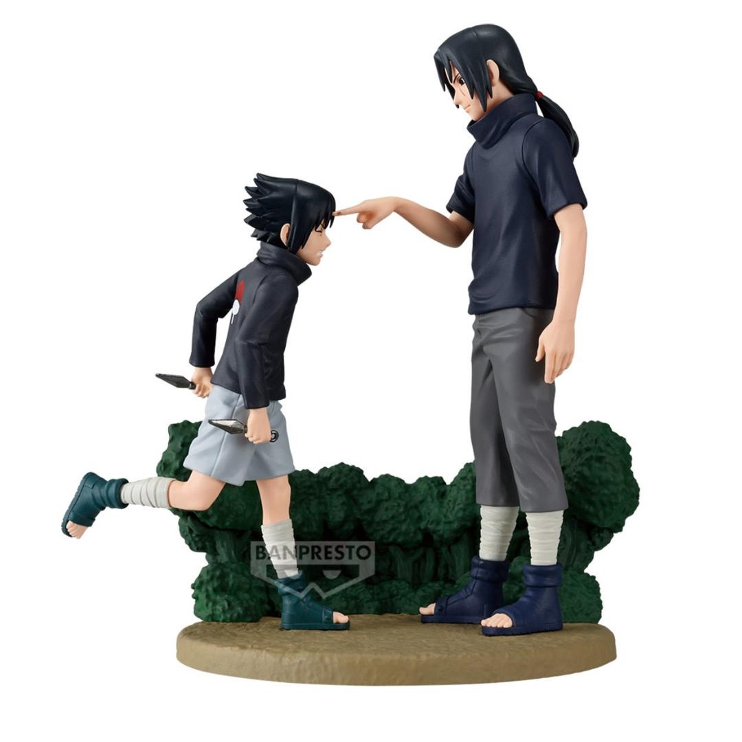 Naruto: Shippuden Sasuke Uchiha & Itachi Uchiha Memorable Saga Statue By Banpresto -Banpresto - India - www.superherotoystore.com