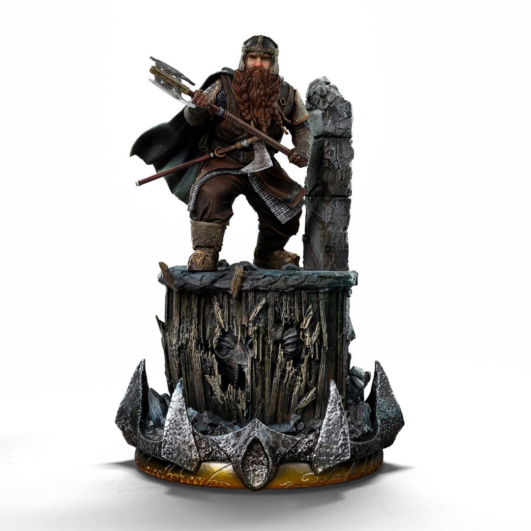 The Lord Of The Rings Gimli Unleashed Art Statue By Iron Studios -Iron Studios - India - www.superherotoystore.com