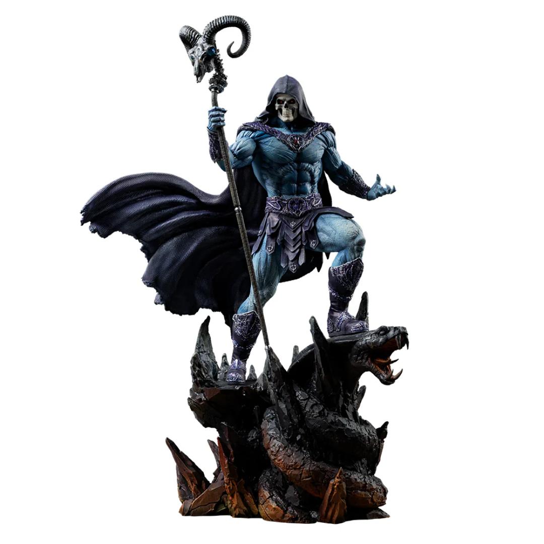 Masters Of The Universe Movie Skeletor Statue By Iron Studios