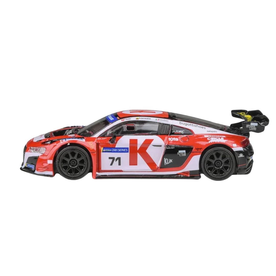 Audi R8 Lms Evo 2025 12H Of Misano Juta Racing 71 White Red1:64 Die-Cast Car By Para64