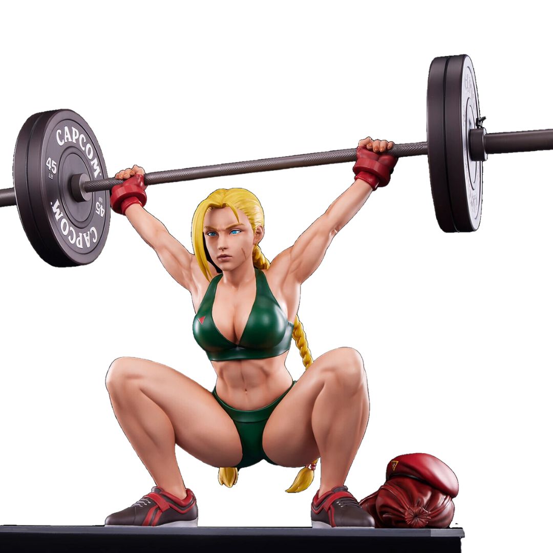 Cammy: Powerlifting (Classic Edition) Statue by PCS Collectibles -PCS Studios - India - www.superherotoystore.com