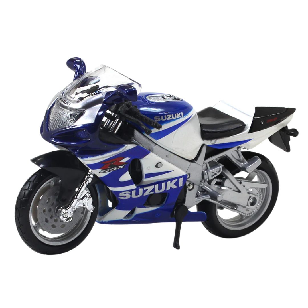 SUZUKI GSXR 750 1:18 Scale Die-Cast Model Bike by Bburago -Bburago - India - www.superherotoystore.com