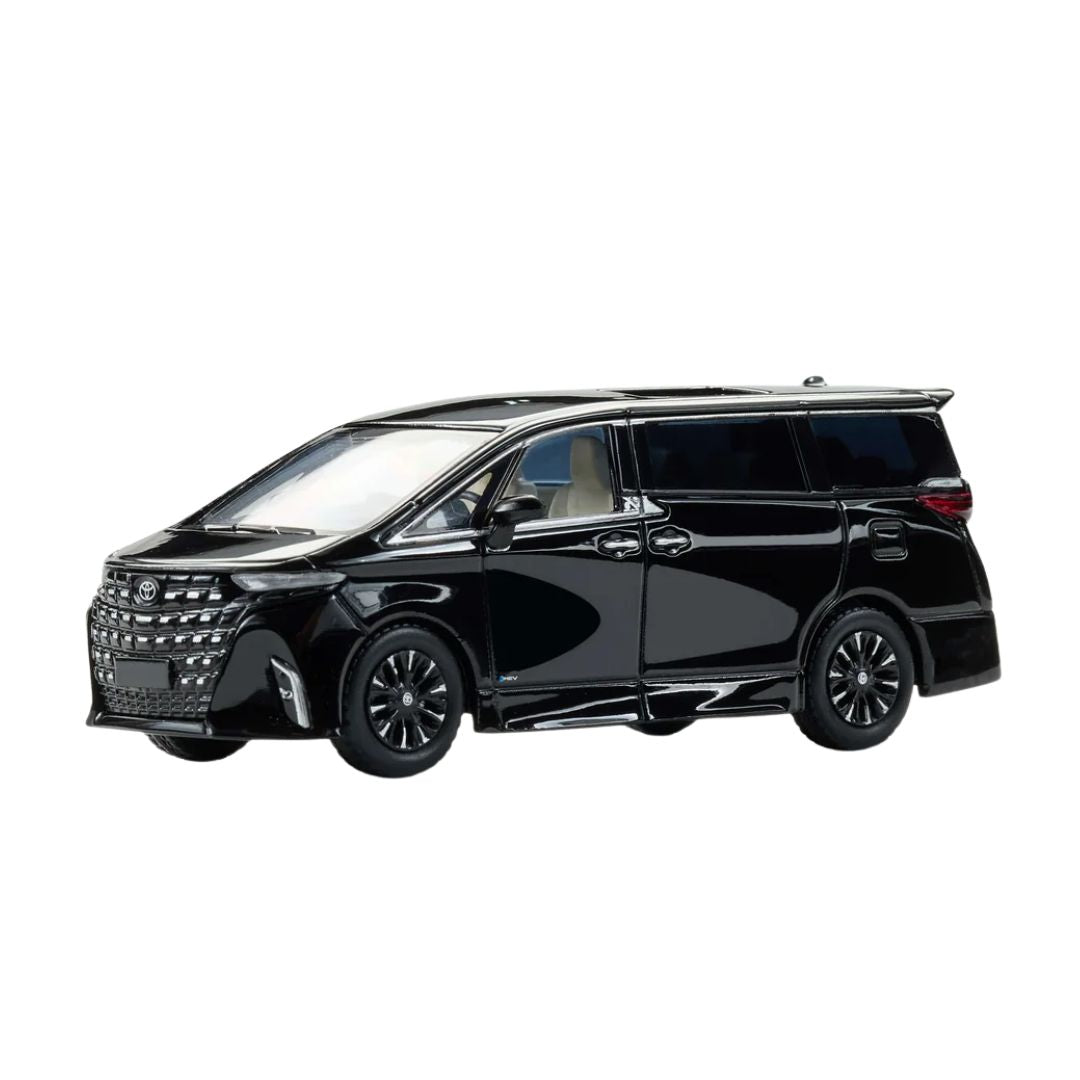Toyota 2023 Alphard Black 1:64 Die-cast car By Massadi