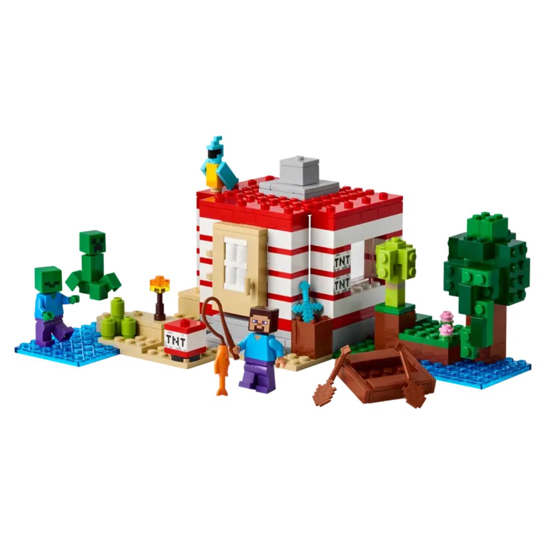 Minecraft The Tnt Jungle House By Lego -Lego - India - www.superherotoystore.com