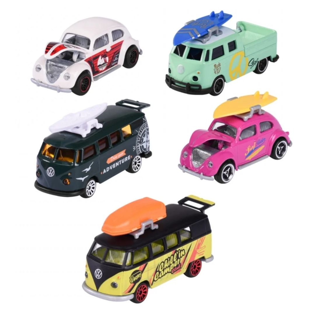 Vw The Originals 5 Pieces Pack By Majorette By Majorette -Majorette - India - www.superherotoystore.com