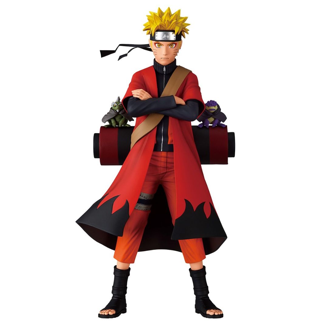 Naruto: Shippuden Naruto Uzumaki Sage Mode A Bridge Between The Lament Of Samsara And Peace Masterlise Ichibansho Statue By Bandai -Bandai - India - www.superherotoystore.com