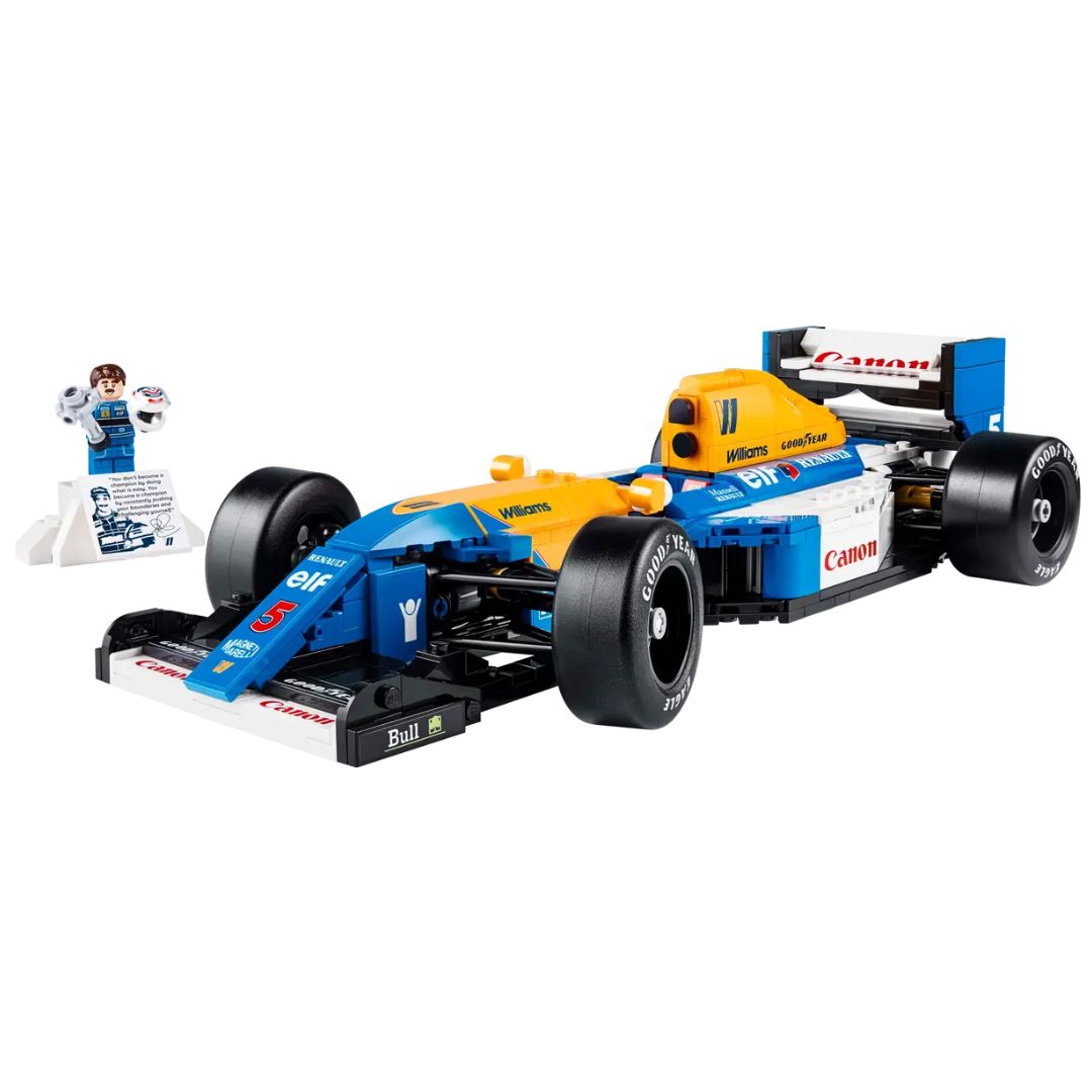 Lego Icons Williams Racing Fw14B & Nigel Mansel -Lego - India - www.superherotoystore.com