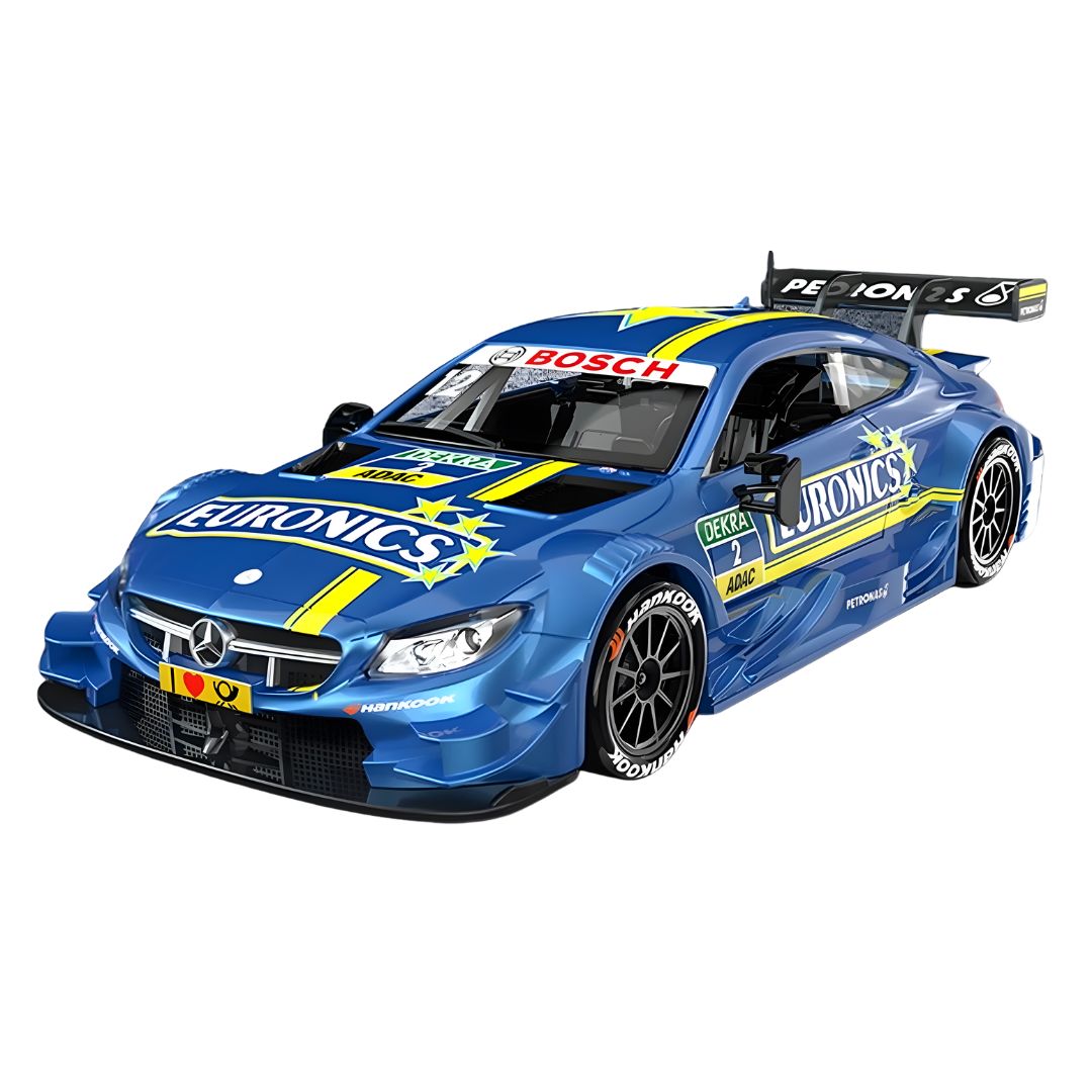 Blue Mercedes-AMG C 63 DTM 1:32 Scale Die-Cast Car By MSZ -MSZ - India - www.superherotoystore.com