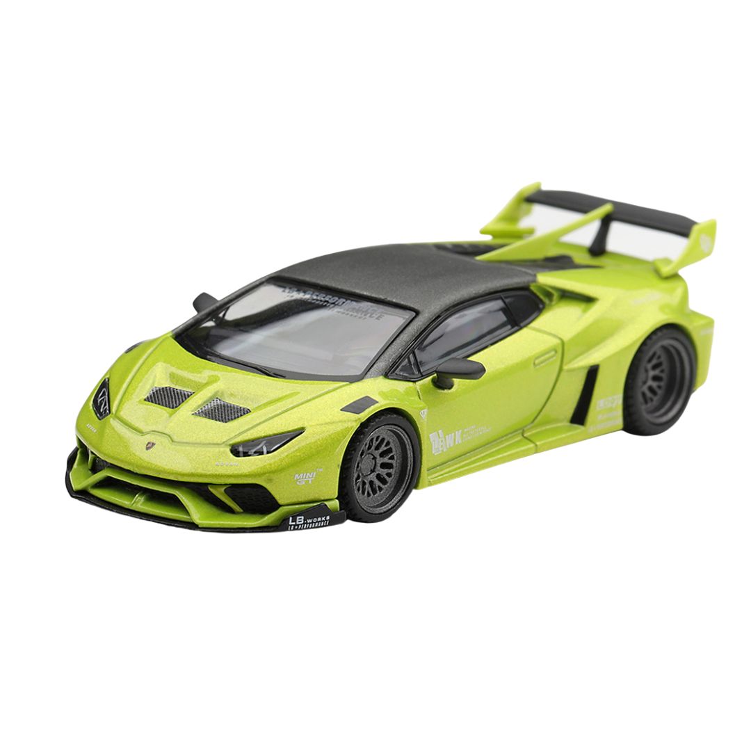 Lamborghini Huracán Lbworks Lime Metallic By Mini Gt