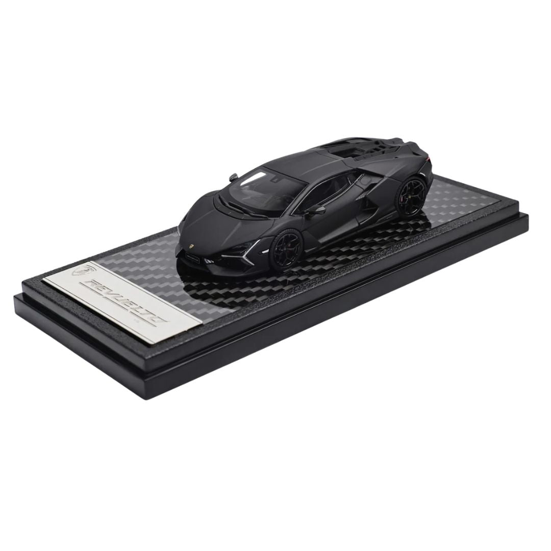 Lamborghini Revuelto (Matte Black Color) 1:64 Scale Die-Cast Car By Lcd Models By Lcd Models