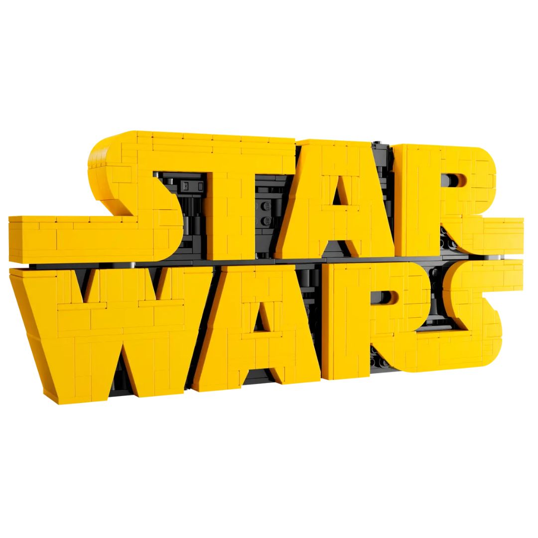 Star Wars Brick-Built Star Wars Logo By Lego -Lego - India - www.superherotoystore.com