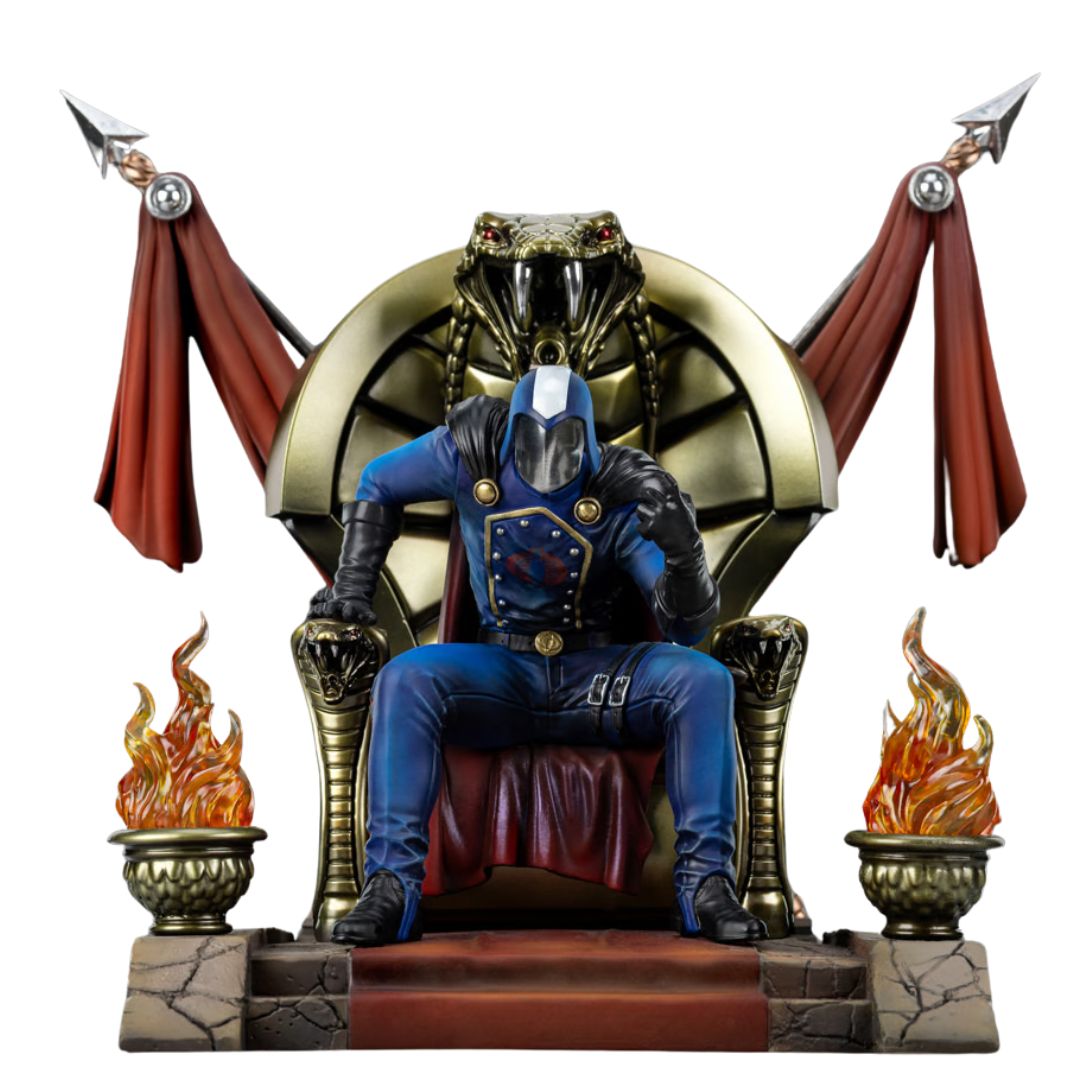 GIJOE Cobra Commander Statue By Iron Studios -Iron Studios - India - www.superherotoystore.com