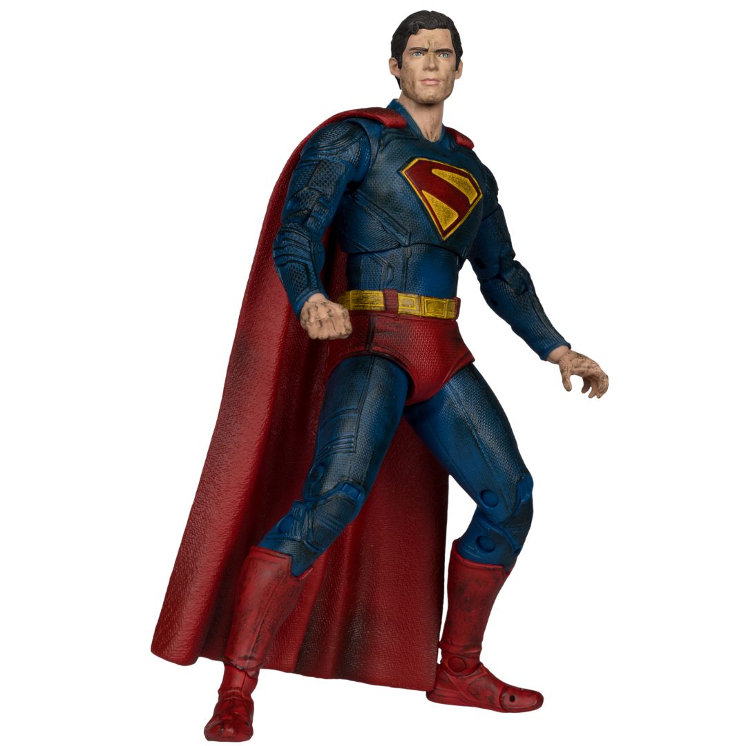 Superman Battle Damage Superman Movie Action Figure By Mcfarlane Toys -McFarlane Toys - India - www.superherotoystore.com