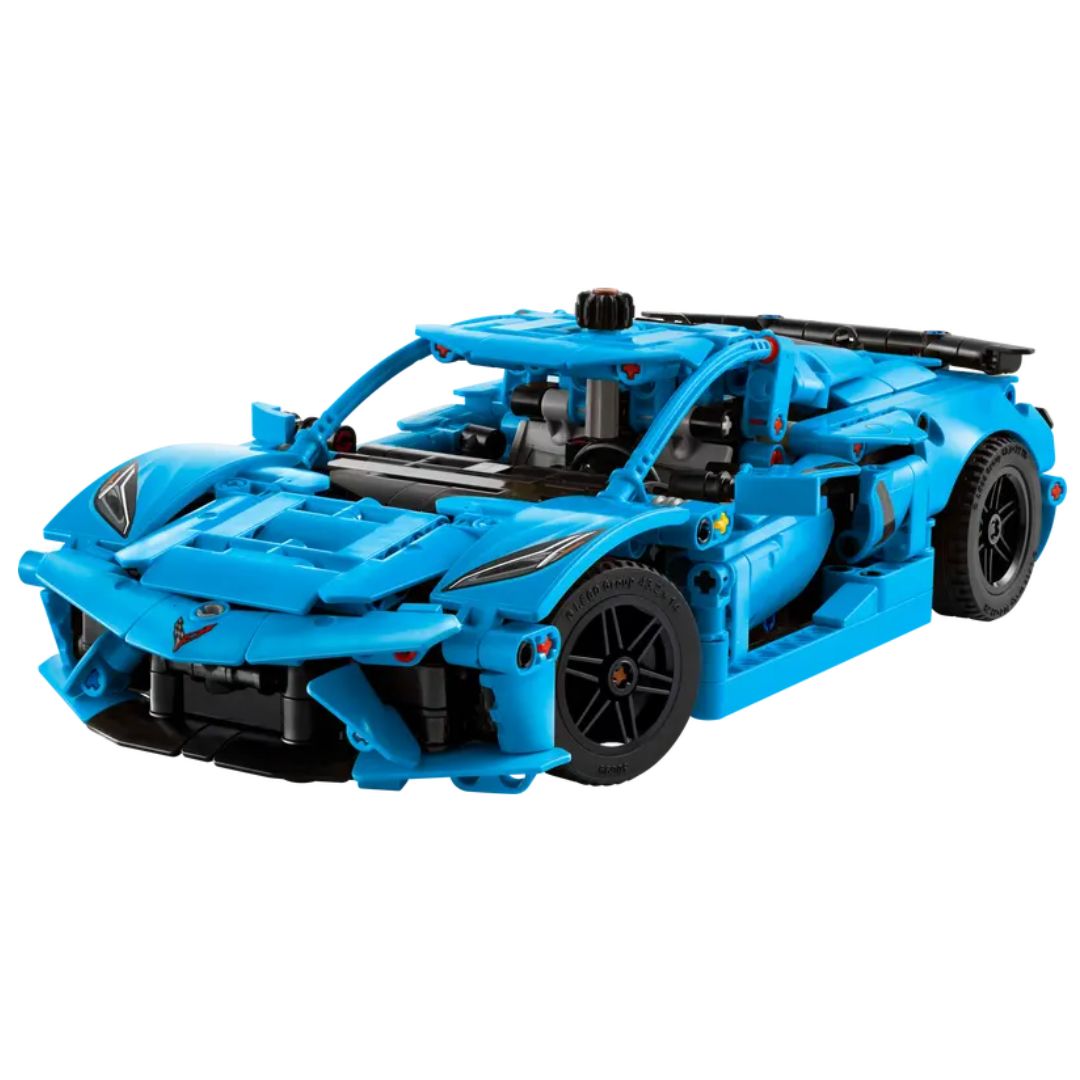 Chevrolet Corvette Stingray Blue By Lego -Lego - India - www.superherotoystore.com