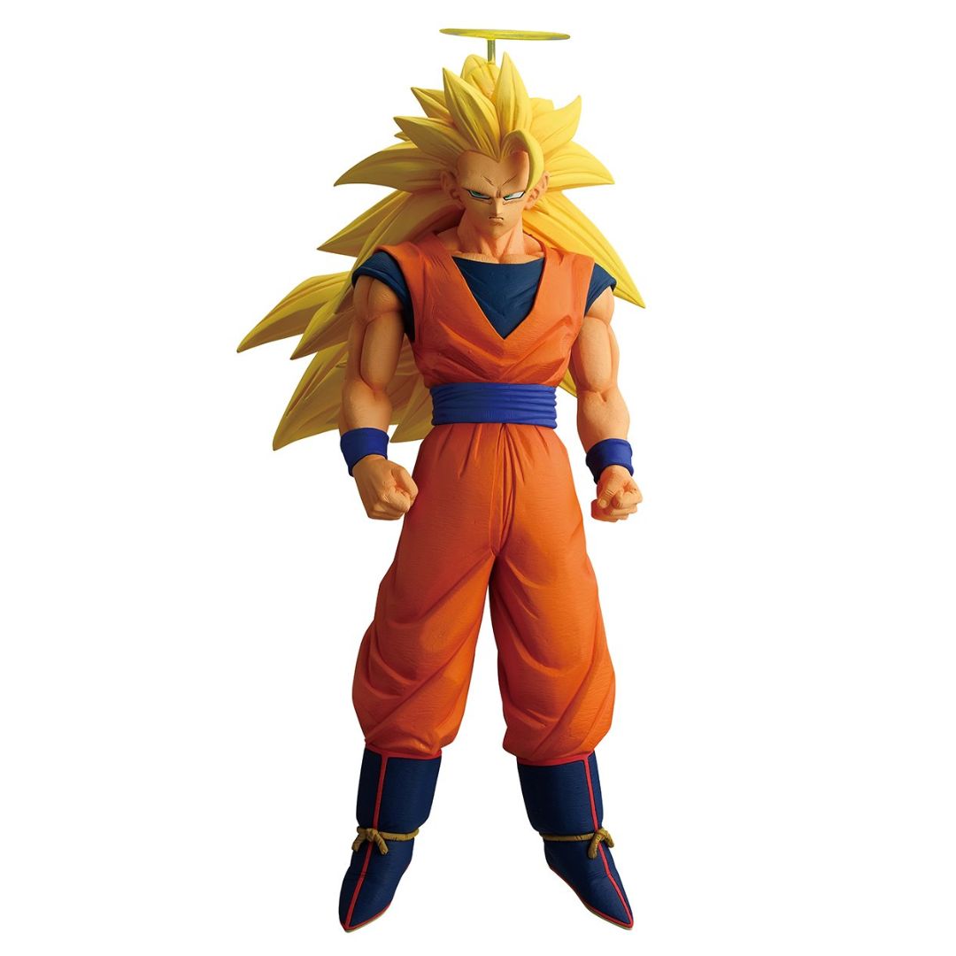 Dragon Ball Z Super Saiyan 3 Son Goku Battle Of The Super Saiyan Masterlise Ichibansho Statue By Bandai -Bandai - India - www.superherotoystore.com