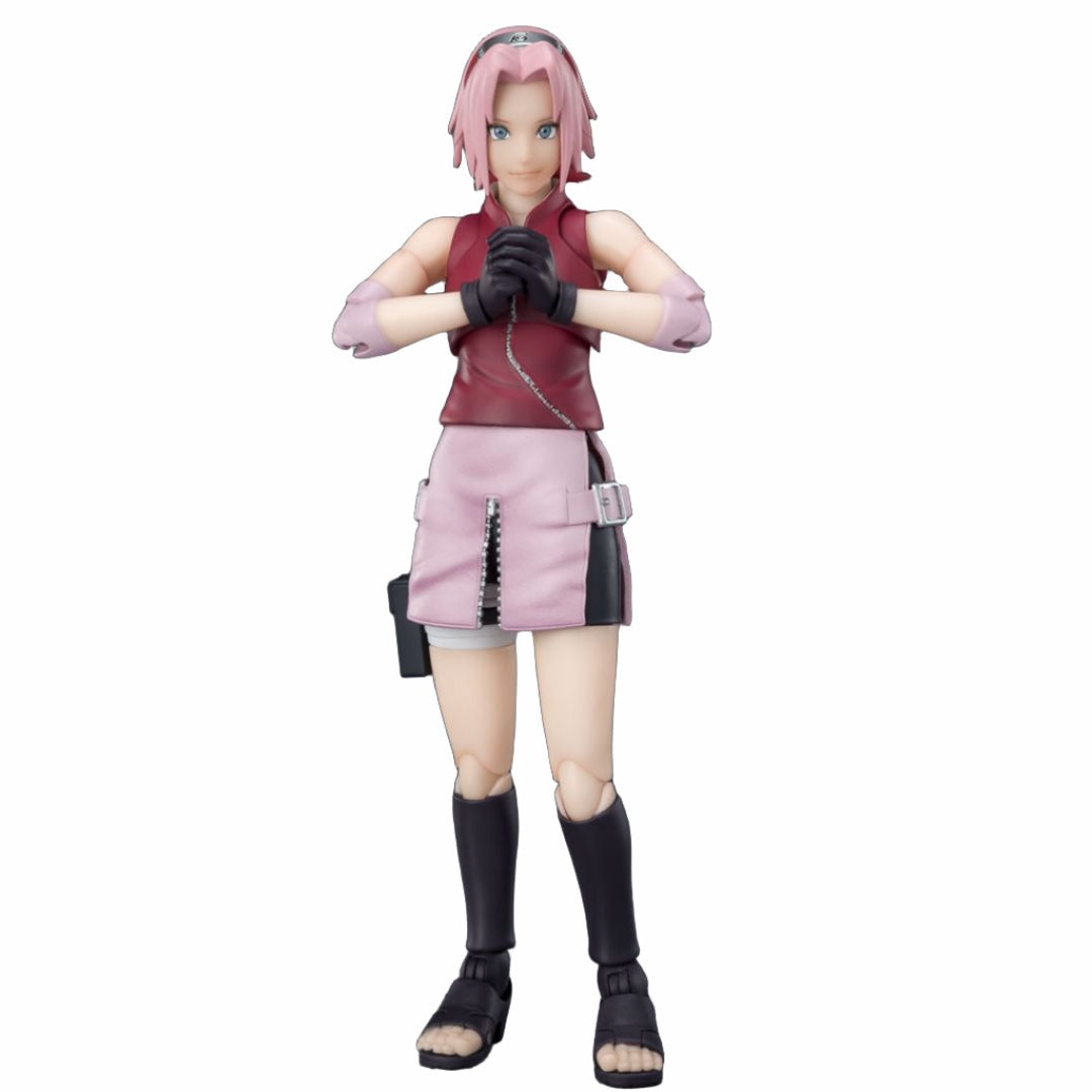 Naruto Sakura Haruno Inheritor Of Tsunade'S Indominable Will Reissue S.H.Figuarts by Tamashii Nations -Tamashii Nations - India - www.superherotoystore.com