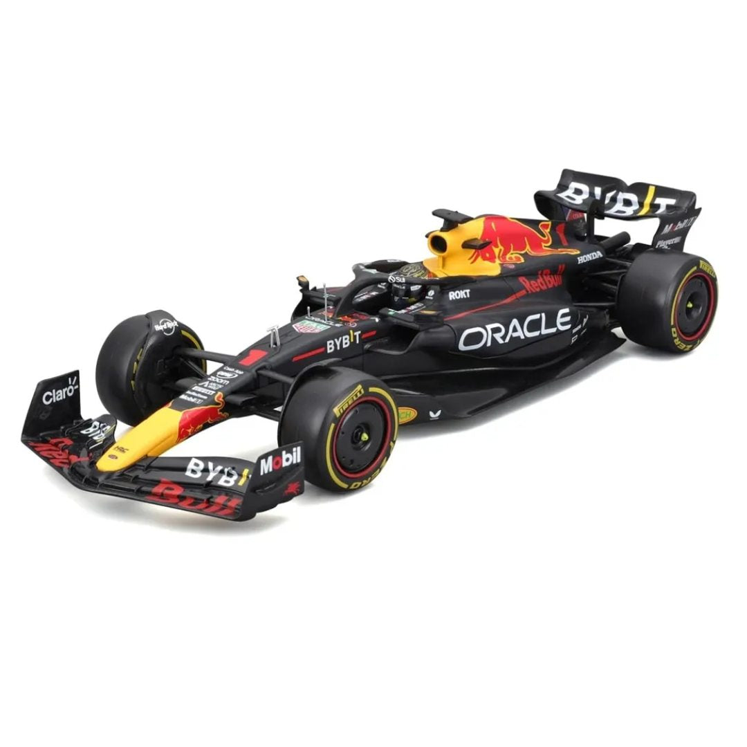 Oracle Red Bull Racing Rb19 1/18 By Bburago -Bburago - India - www.superherotoystore.com
