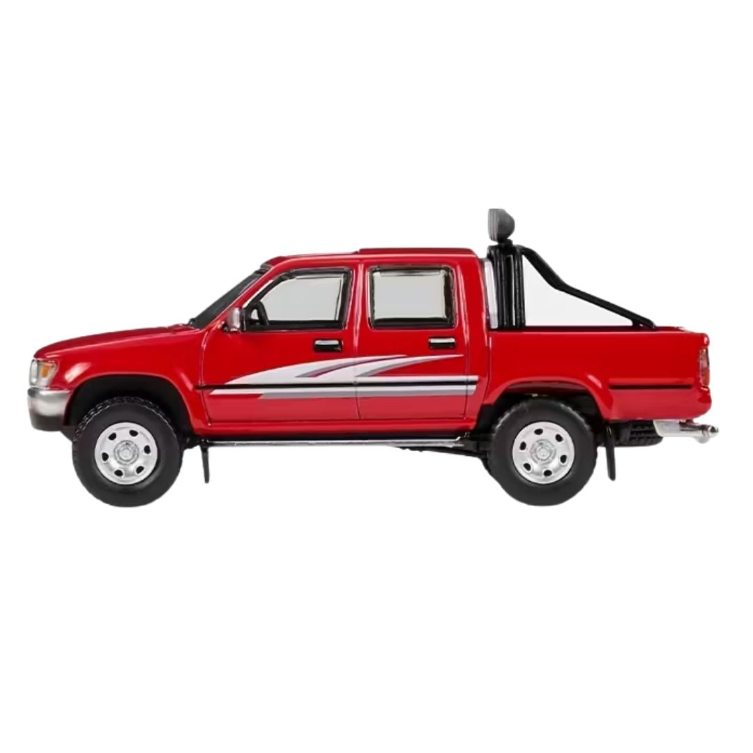 Toyota 1994 Hilux Ln107 Red 1:64 Die-cast car By Massadi -Massadi - India - www.superherotoystore.com