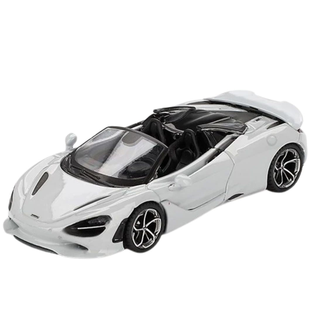 Mclaren 750S Spider Cirrus Grey (Lhd) 1:64 Scale By Mini Gt -Mini GT - India - www.superherotoystore.com