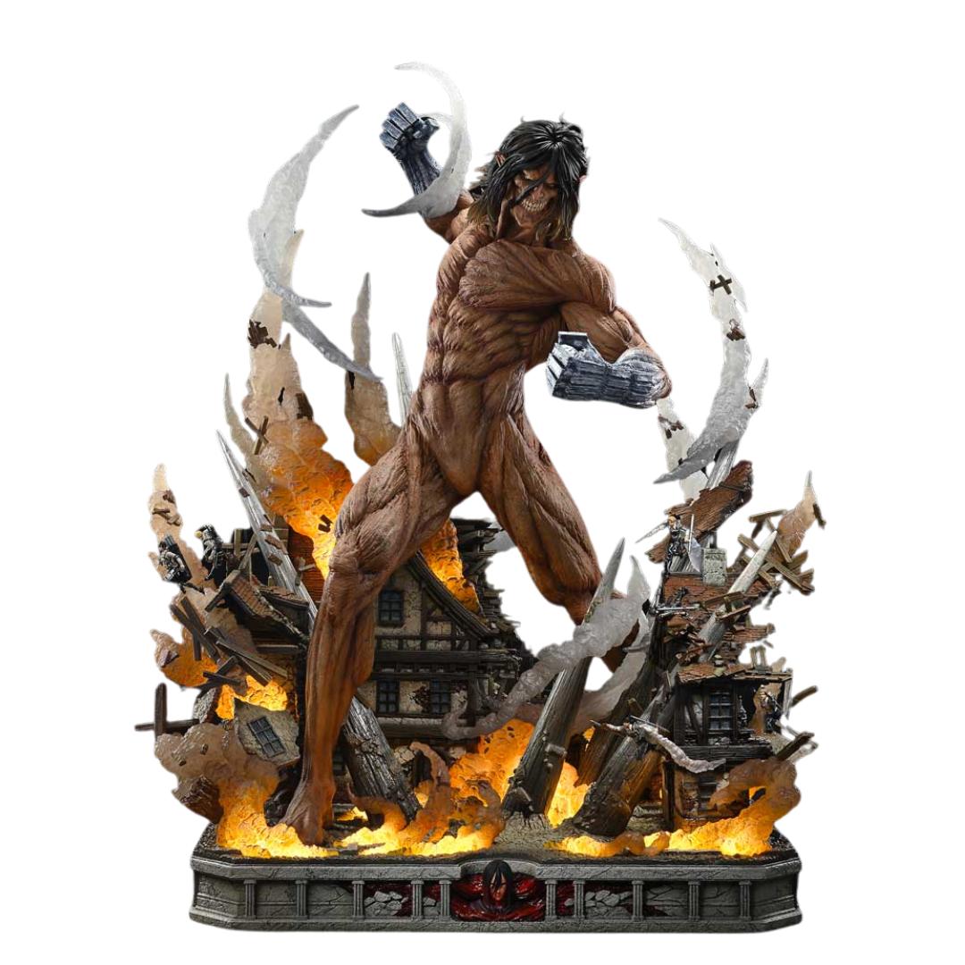 Tv Animation Attack On Titan Eren Yeager Statue By Prime1 Studios -Prime 1 Studio - India - www.superherotoystore.com