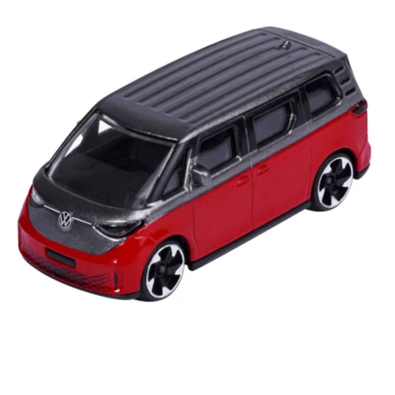 Showroom Premium Red Volkswagen ID. Buzz 1:64 Scale Die-Cast car By Majorette -Majorette - India - www.superherotoystore.com