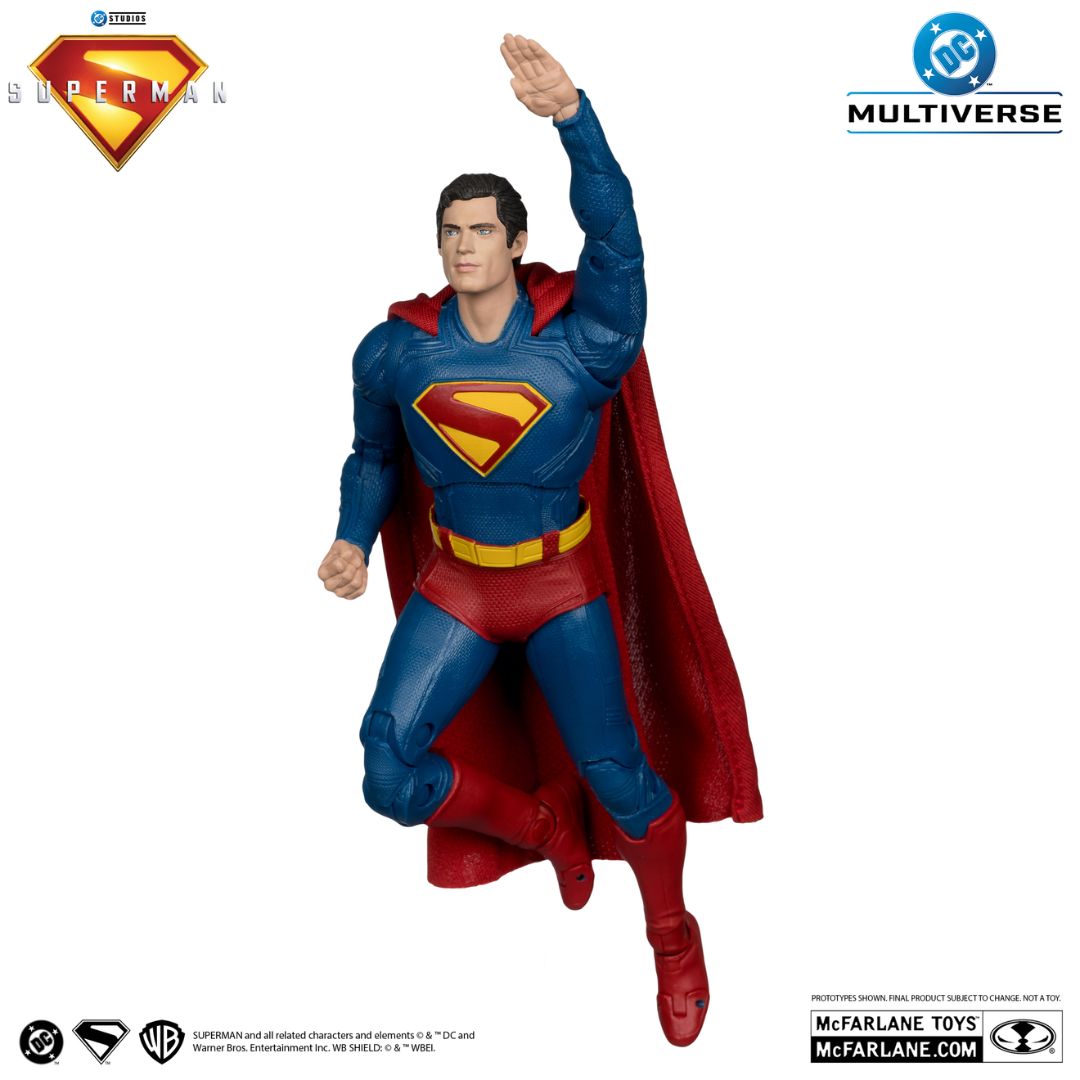Superman With Krypto The Super Dog (Superman Movie) Deluxe Action Figure By Mcfarlane Toys -McFarlane Toys - India - www.superherotoystore.com