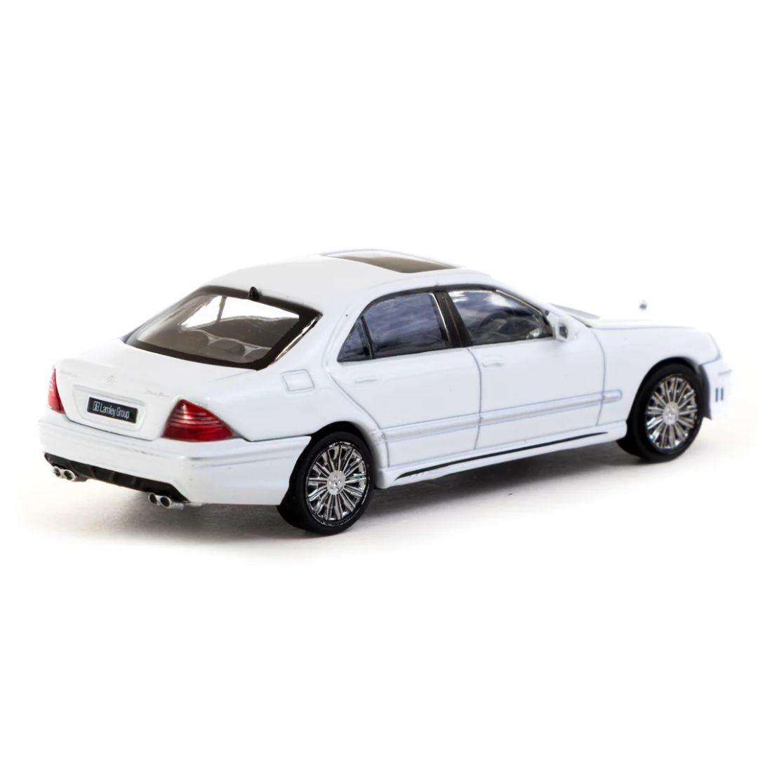 Mercedes-Benz S-Class Wald Alabaster White - Lamley Special Edition 1/64 Scale Die-Cast Car By Tarmac Works -Tarmac Works - India - www.superherotoystore.com