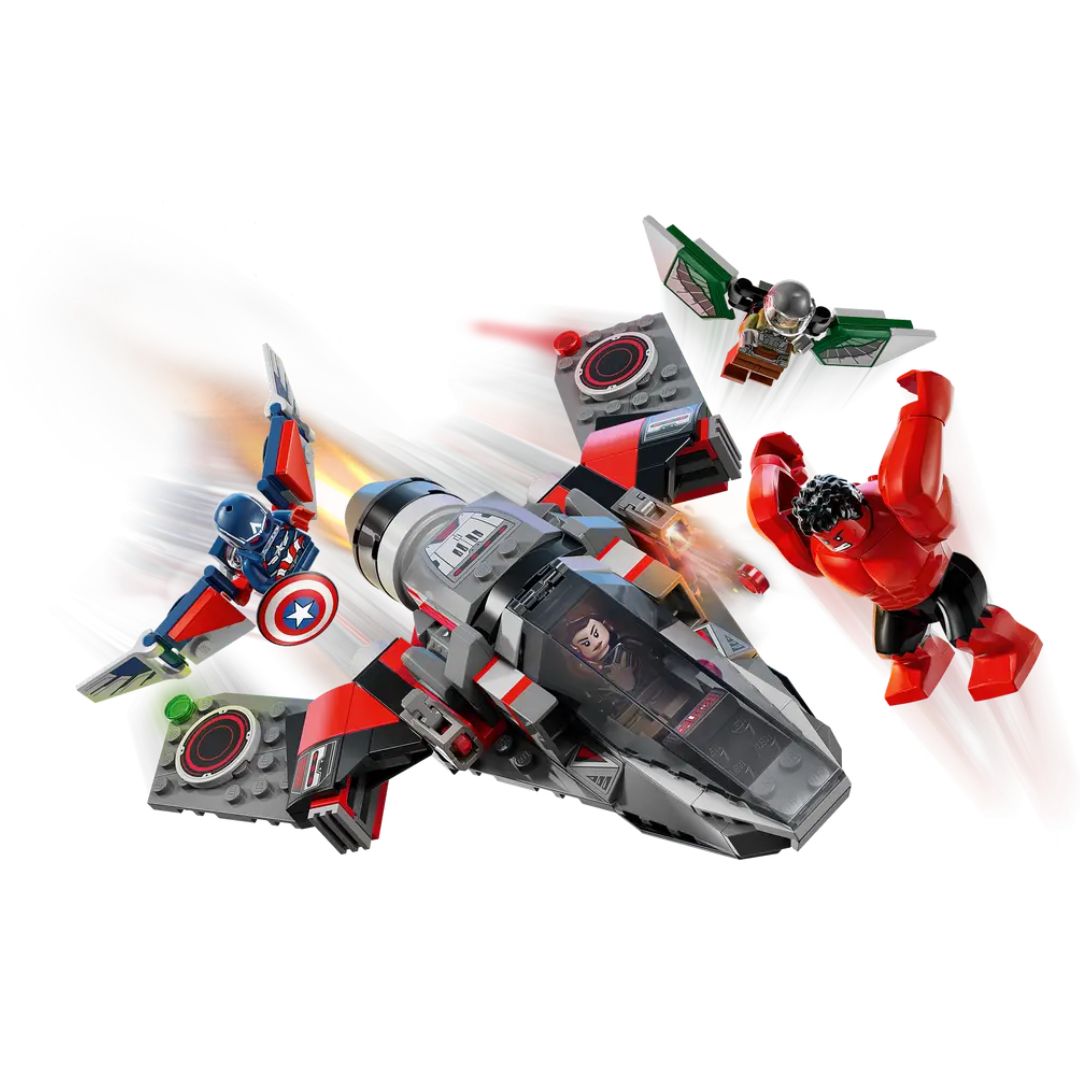 Marvel Captain America Vs. Red Hulk Battle By Lego -Lego - India - www.superherotoystore.com