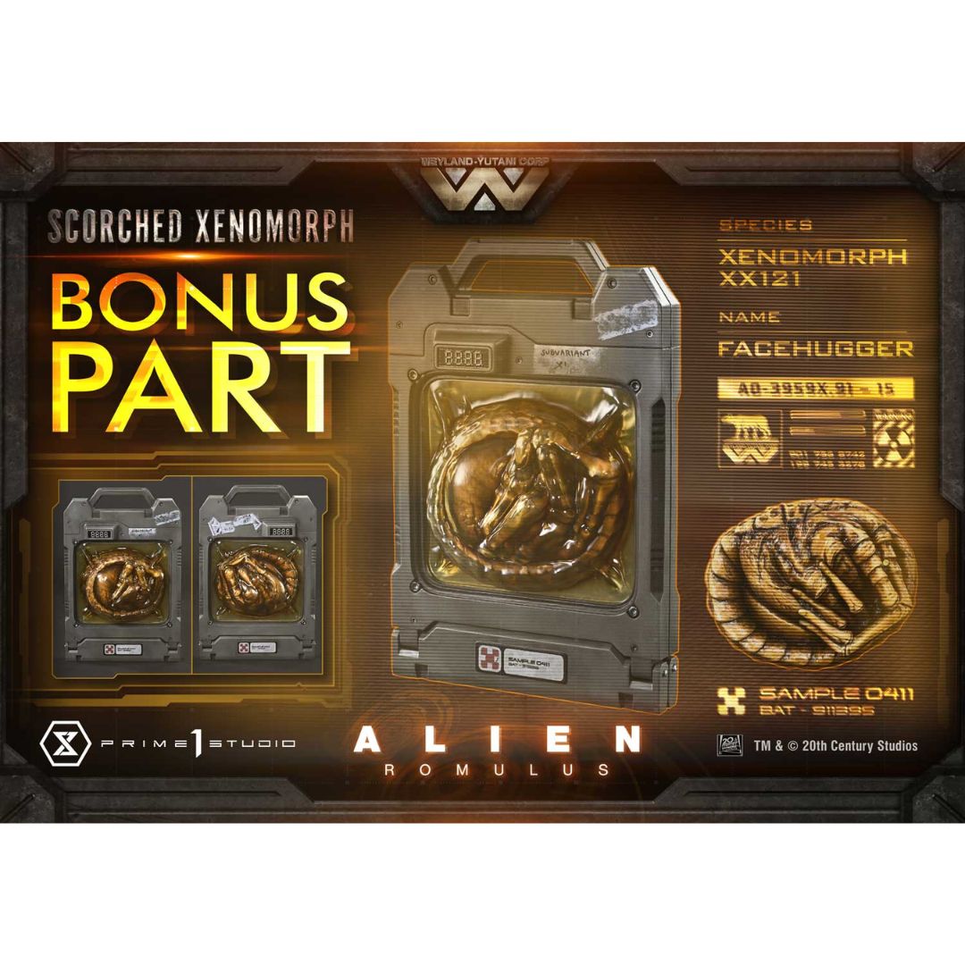 Alien: Romulus Scorched Xenomorph Deluxe Statue By Prime1 Studios -Prime1 Studios - India - www.superherotoystore.com