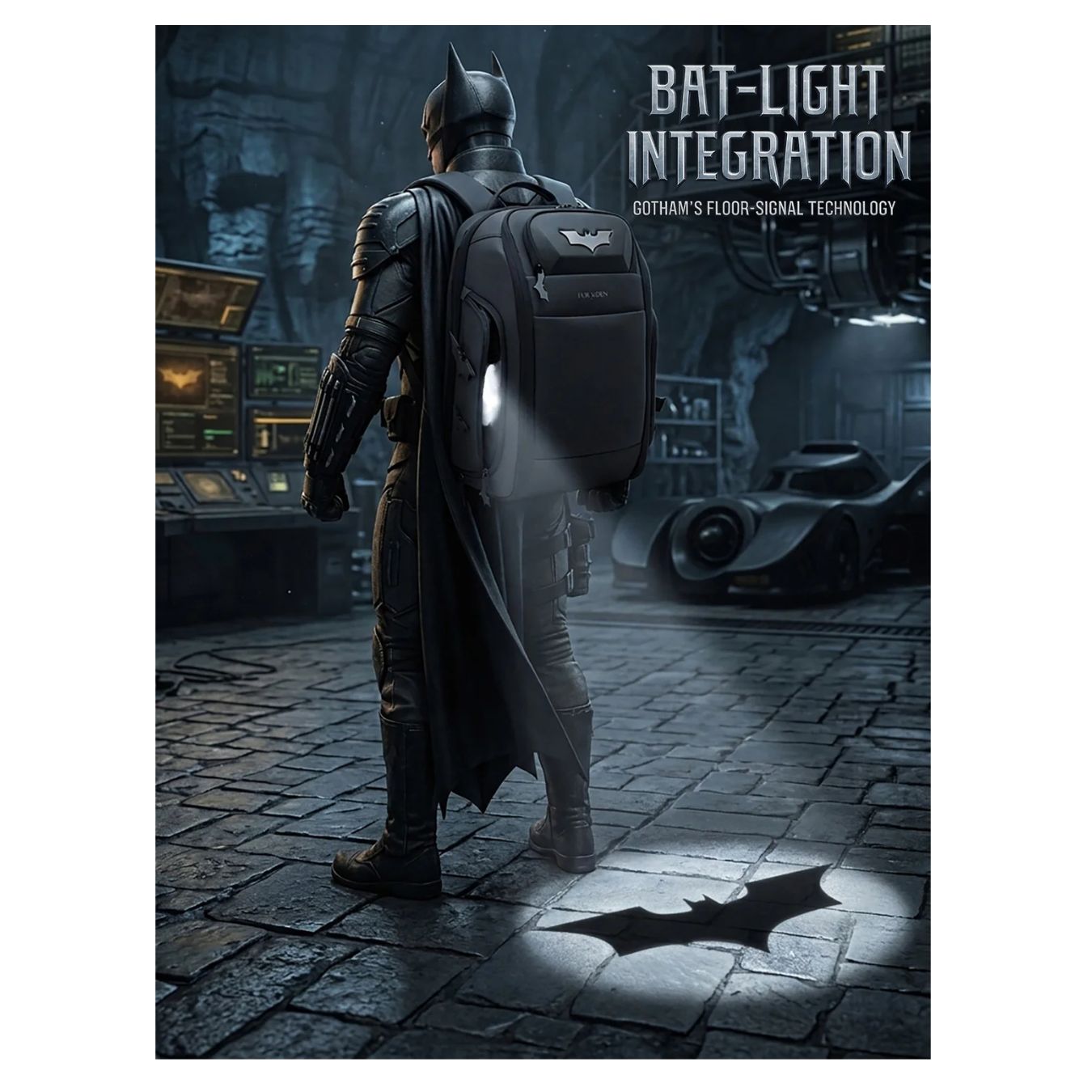 The-Dark-Knight-Batpack By Fur Jaden