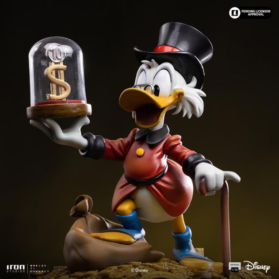 Ducktales Uncle Scrooge Mcduck Statue By Iron Studios