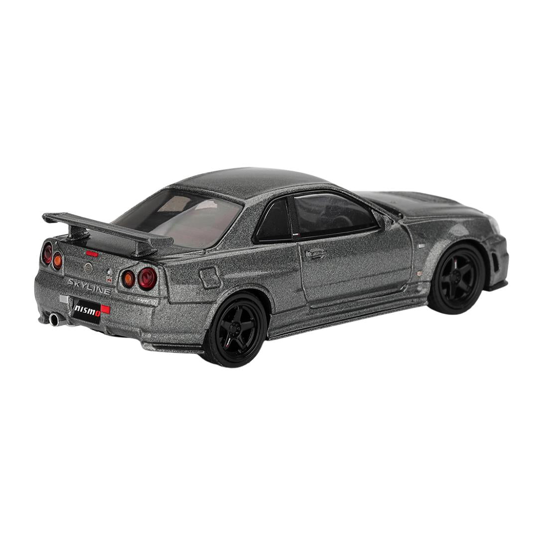 Nissan Skyline Gt-R Dark Metal Gray (Nismo Bnr34 Crs Version By Mini Gt