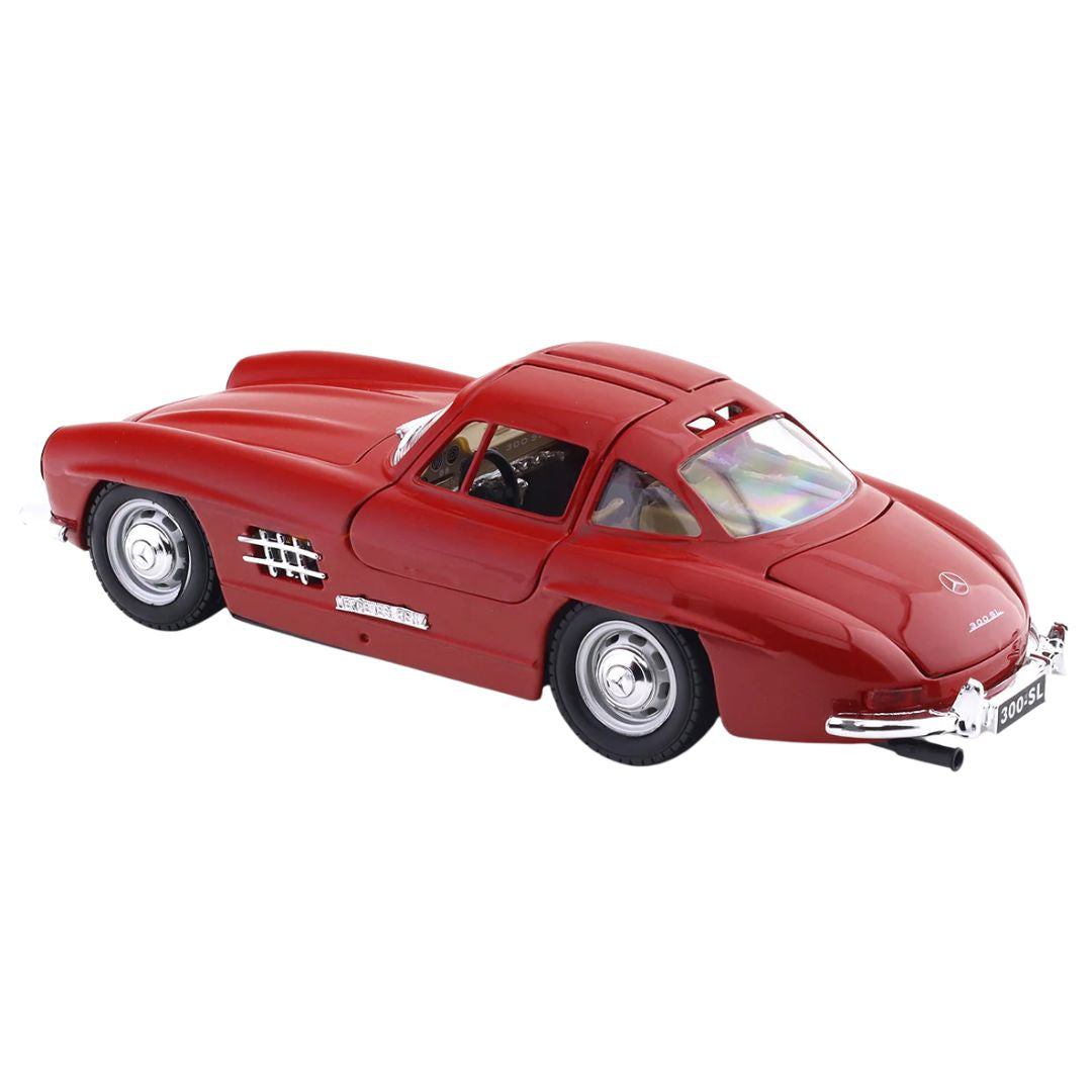 1954 Red Mercedes-Benz 300 SL 1/24 Scale Die-Cast Car by Bburago