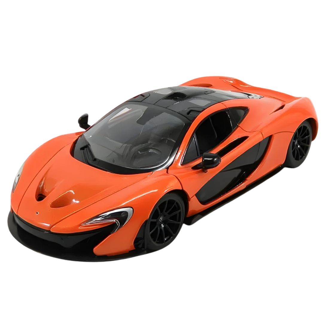 Orange McLaren P1 1:24 Scale Die-Cast Car By Rastar -Rastar - India - www.superherotoystore.com