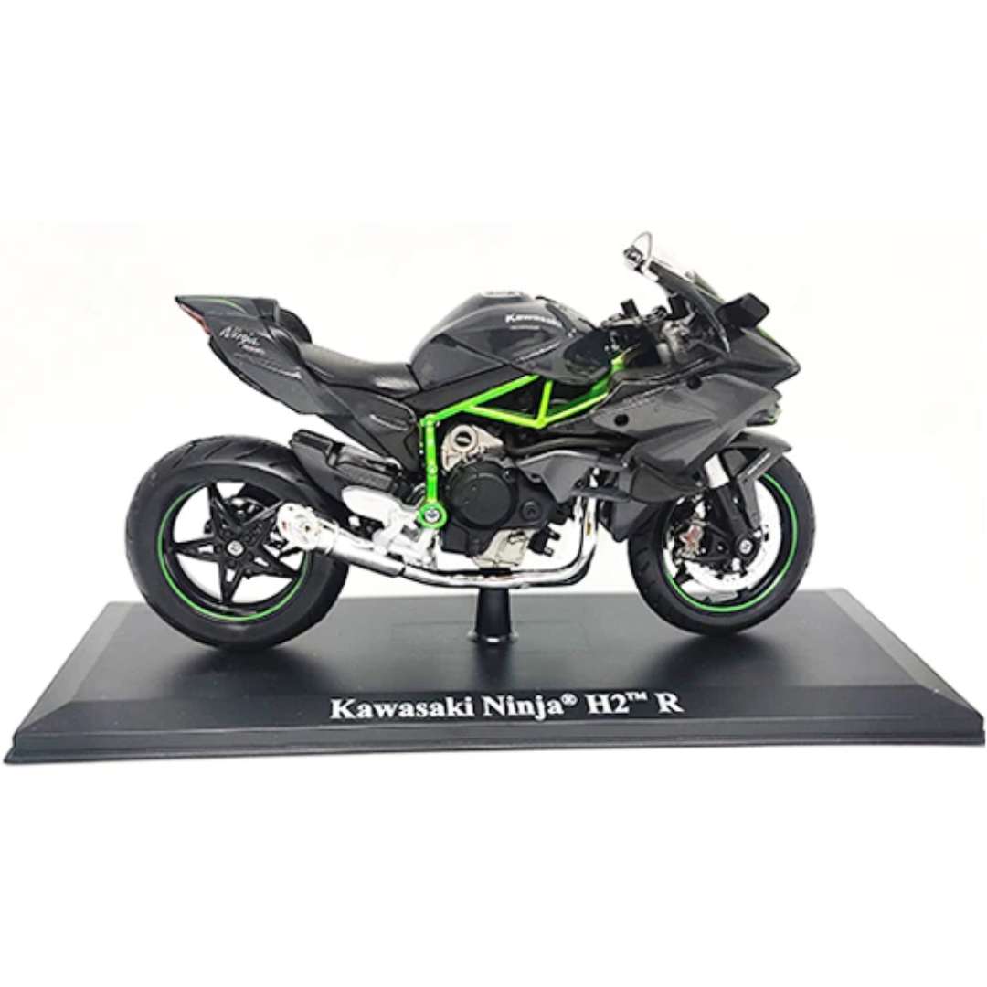 Black Kawasaki Ninja H2 R Die-cast Bike By Maisto -Maisto - India - www.superherotoystore.com