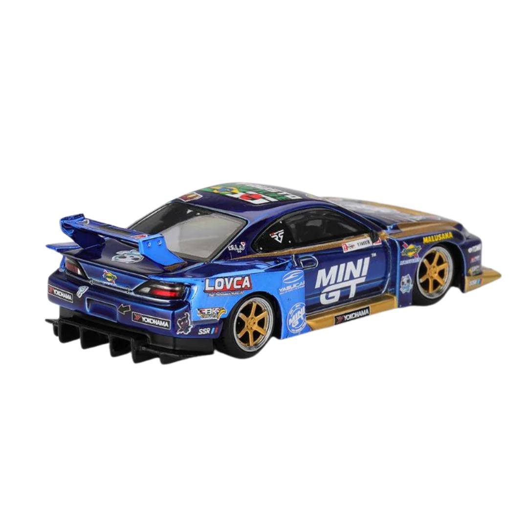 Nissan Lbsuper Silhouette S15 Silvia 555 Team Mini Gt Liberty Walk 2025 Formula Drift By Mini Gt -Mini GT - India - www.superherotoystore.com