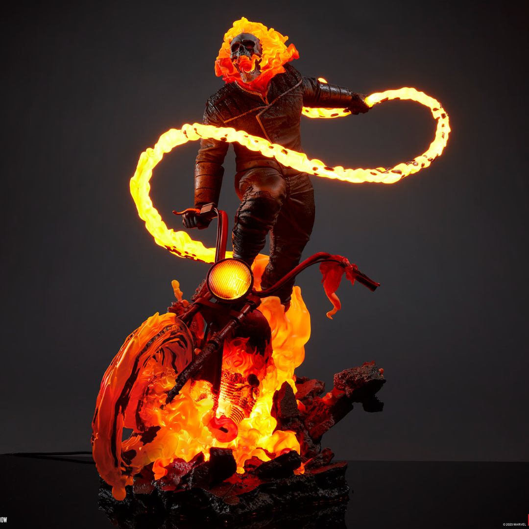 Ghost Rider (Classic Variant) Premium Format By Sideshow Collectibles -Sideshow Collectibles - India - www.superherotoystore.com