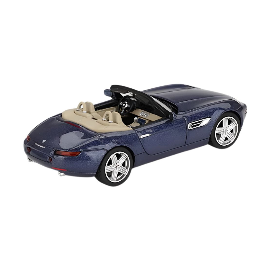 Blue BMW Z8 Alpina Alpine 1:64 Scale Die-Cast Car By Mini GT