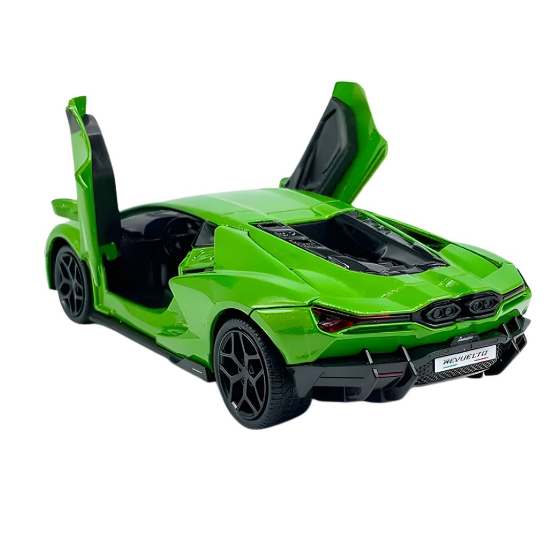 Green Lamborghini Revuelto 1:32 Scale Die-Cast Car By RMZ