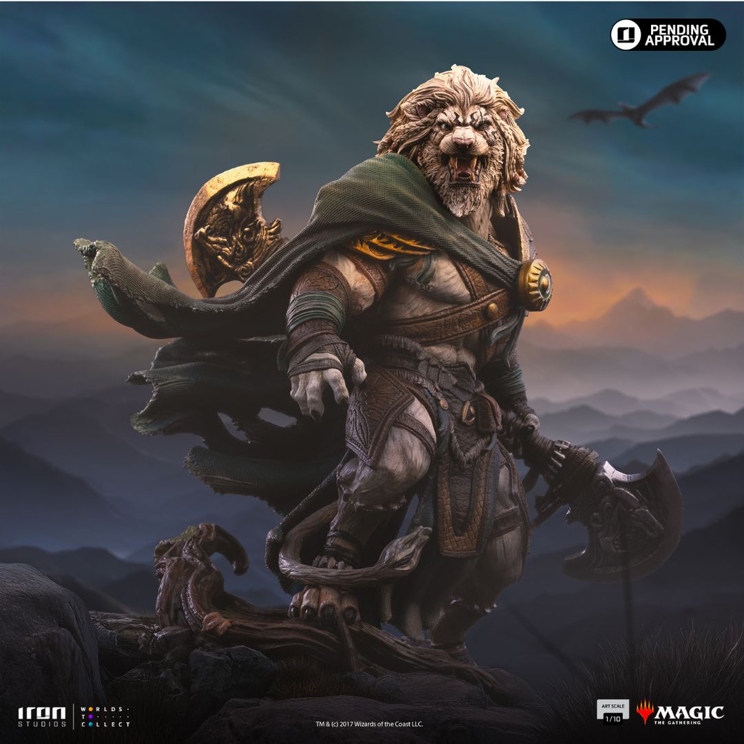 Ajani Goldmane Art statue By Iron Studios -Iron Studios - India - www.superherotoystore.com