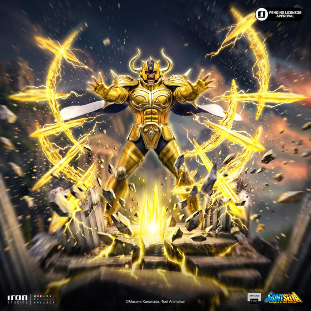 Saint Seiya Taurus Aldebaran Statue By Iron Studios