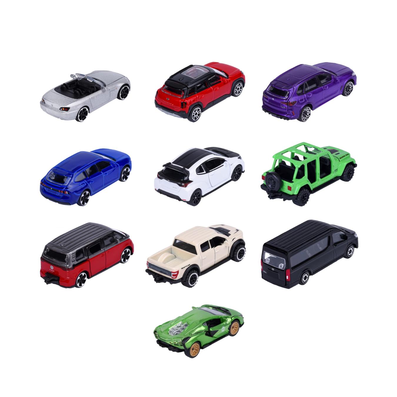 Showroom Premium 10 Pack 1:64 Scale Die-Cast car By Majorette -Majorette - India - www.superherotoystore.com