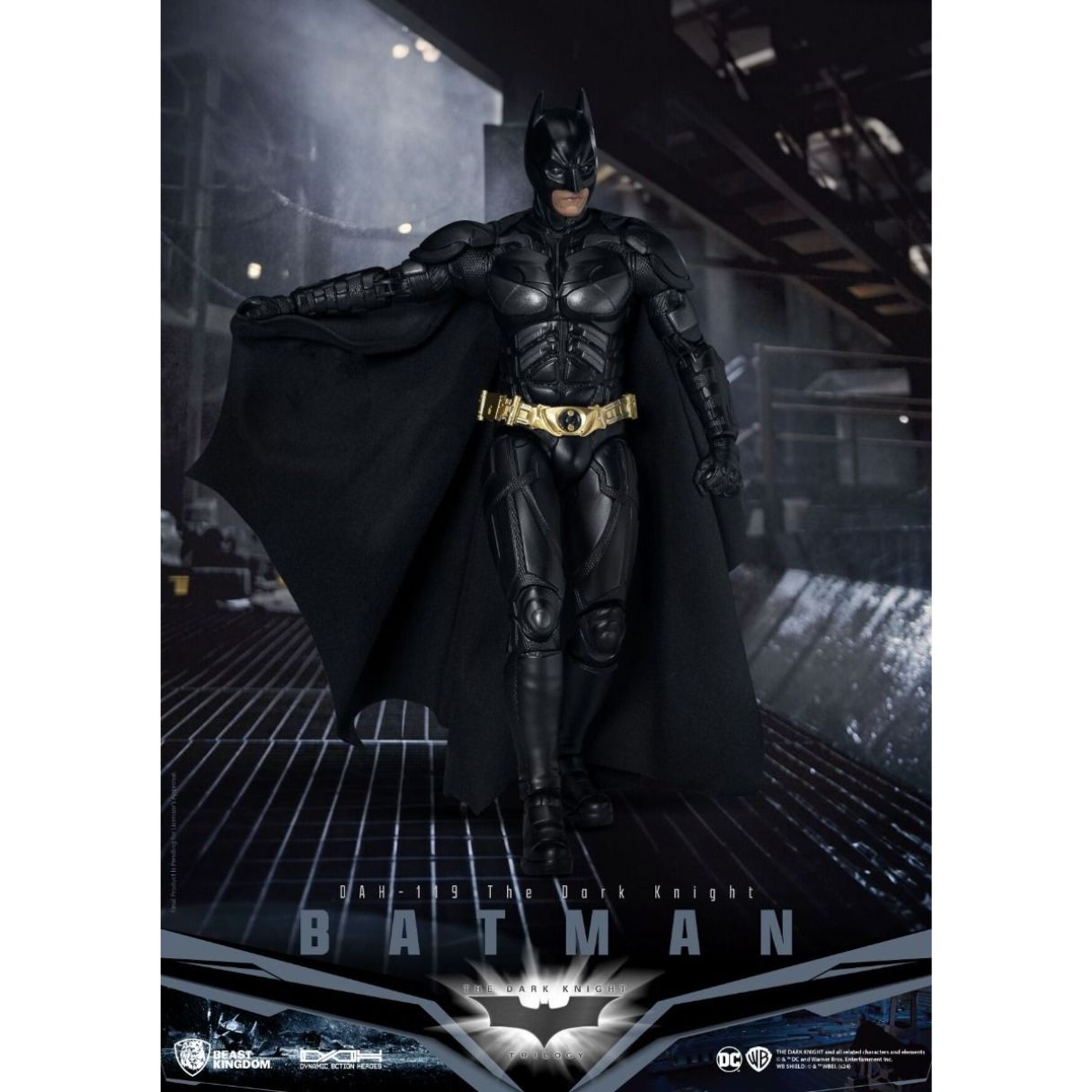 DAH-119 Batman action Figure (The Dark Knight) by Beast Kingdom -Beast Kingdom - India - www.superherotoystore.com