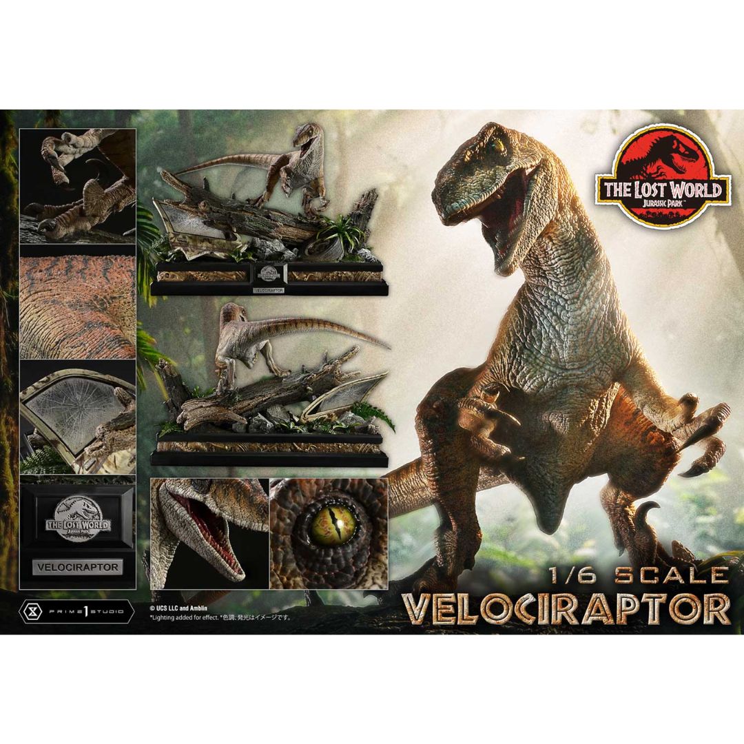 The Lost World: Jurassic Park (Film) Velociraptor By Prime1 Studios