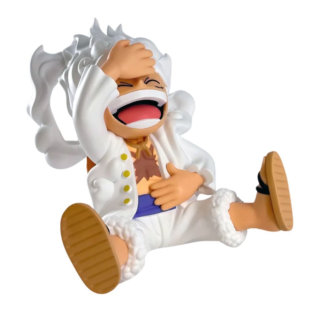 One Piece Luffy Gear 5 Piggy Bank By Plastoy