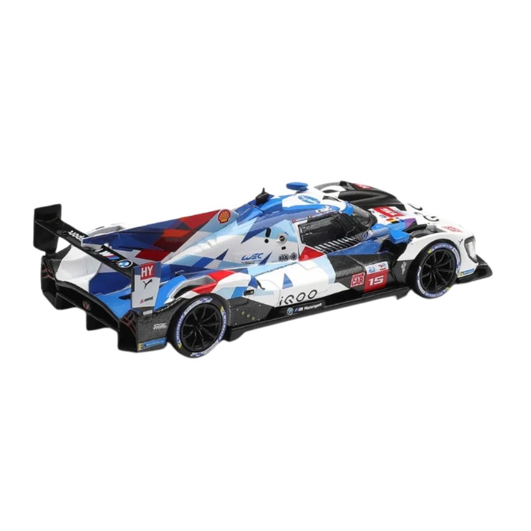 Bmw M Hybrid V8 Hypercar 15 Bmw M Team Wrt 2024 Le Mans 24 H1:64 Diecast Car By Mini Gt
