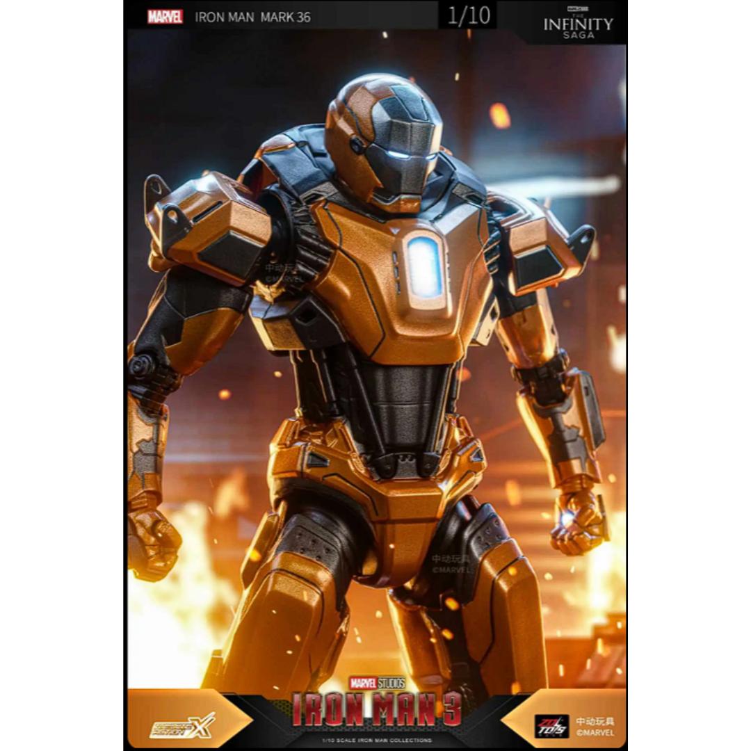 Iron Man Mk36 Action Figure By Zd Toys