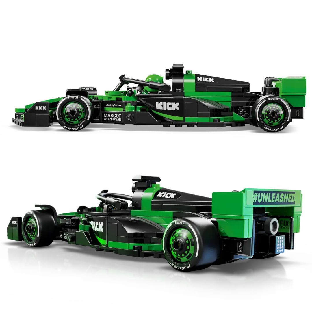 Lego Speed Champions Kick Sauber F1 Team C44 Race Car -Lego - India - www.superherotoystore.com